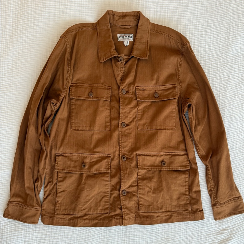 GAP Men's Brown Shirt Jacket